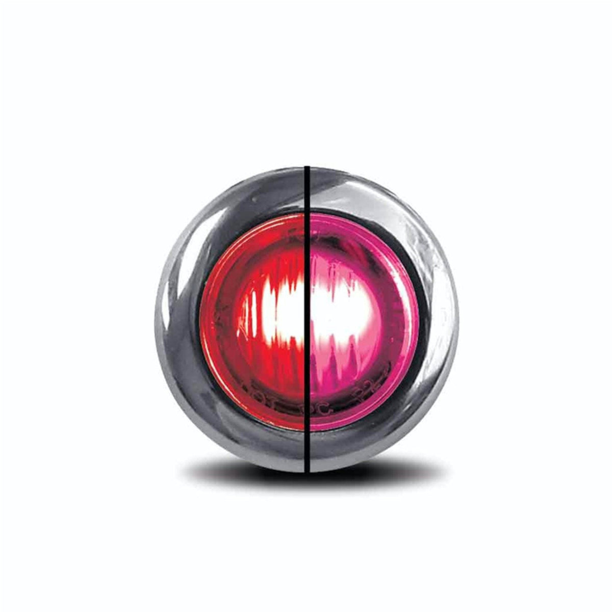 Red Marker to Pink Auxiliary LED Light | 3/4″ | 2 Diodes | Trux Accessories