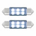 6 SMD Micro LED 6418 6461 36mm Light Bulb | White | United Pacific