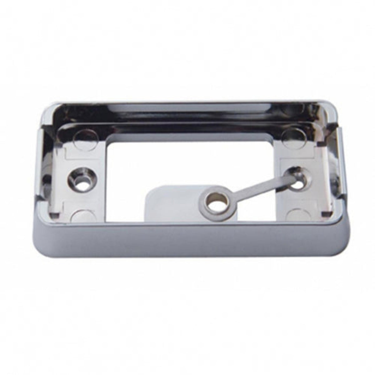 Chrome Mounting Bracket for Small Rectangular Clearance and Marker Light | United Pacific