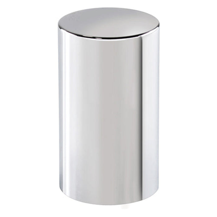 3-1/2 Inch Chrome Push-On Cylinder Lug Nut Cover | 33 mm Base | United Pacific
