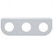 Stainless Steel Mini Light Bracket Three 13/16 Inch Cutouts | United Pacific